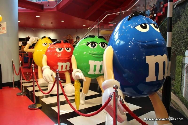 L'incontournable M&M's World London le plus grand magasin de bonbons en