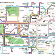 Plan des Bus & Attractions de Londres