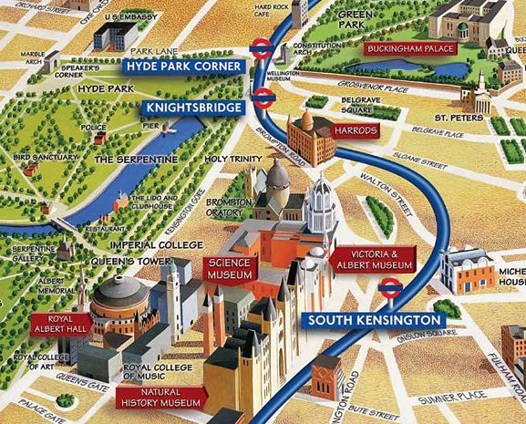 ©Tranport for London-Above Ground Map