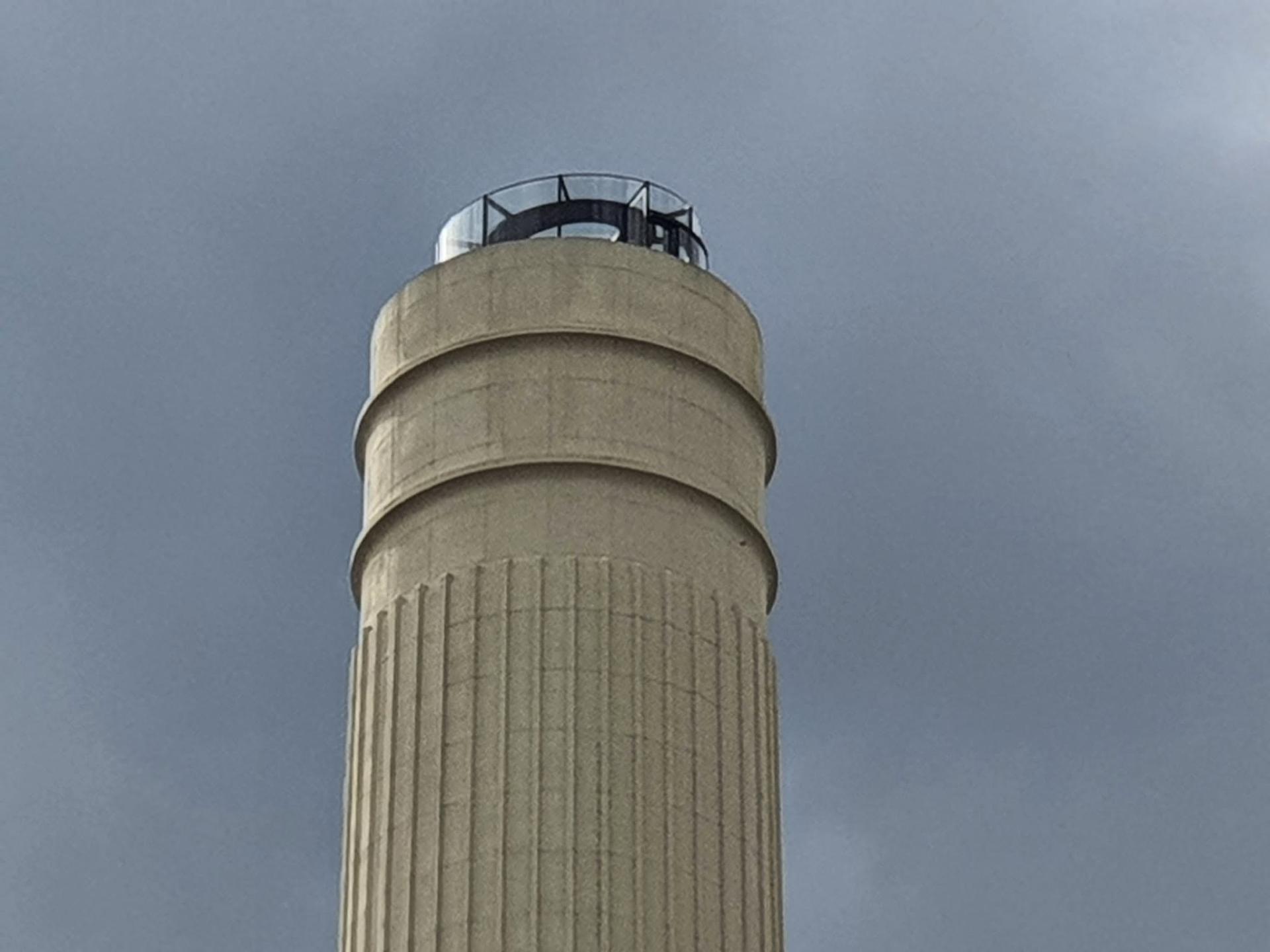 Battersea power station the chimney lift 1