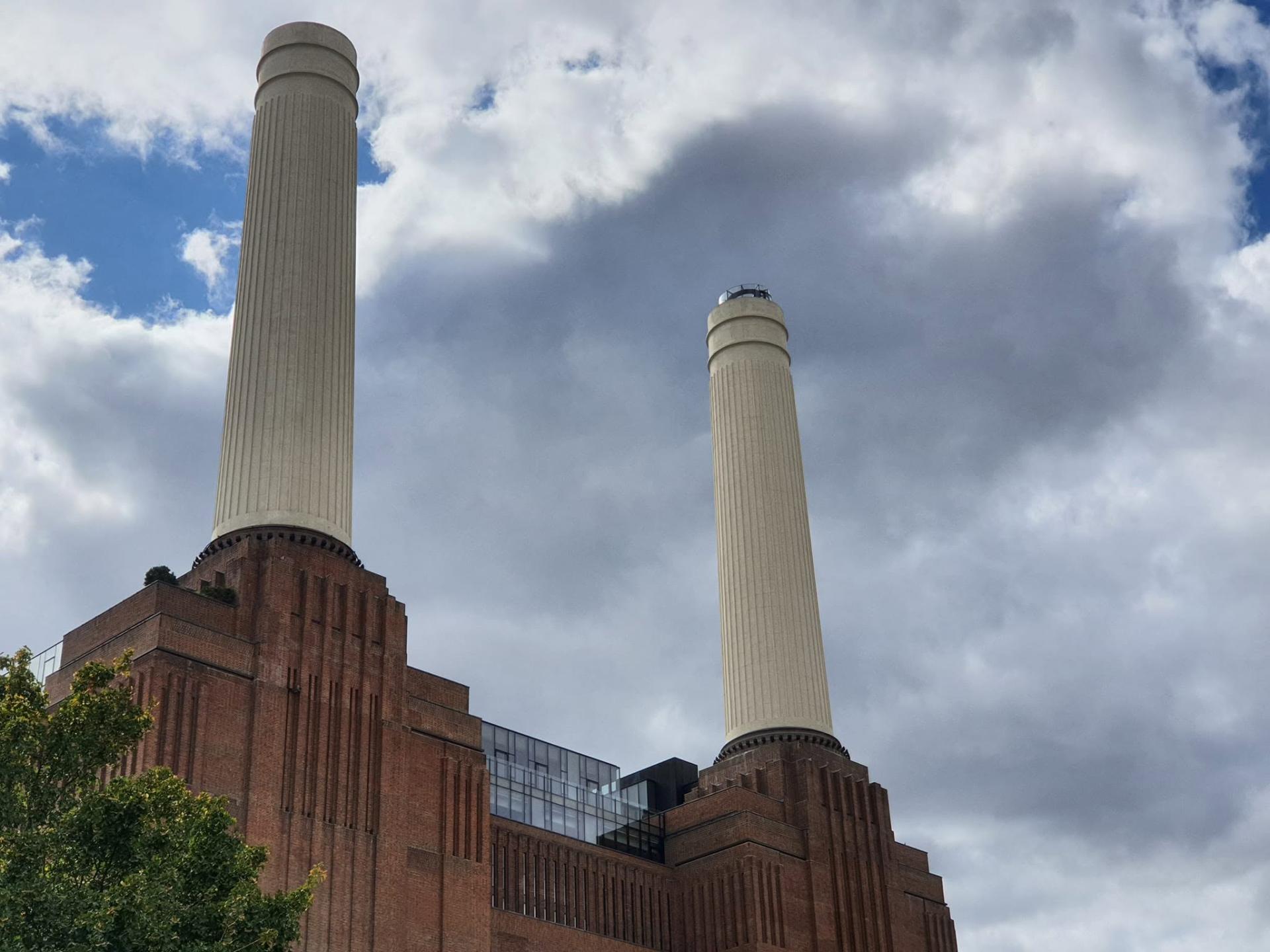 Battersea power station the chimney lift