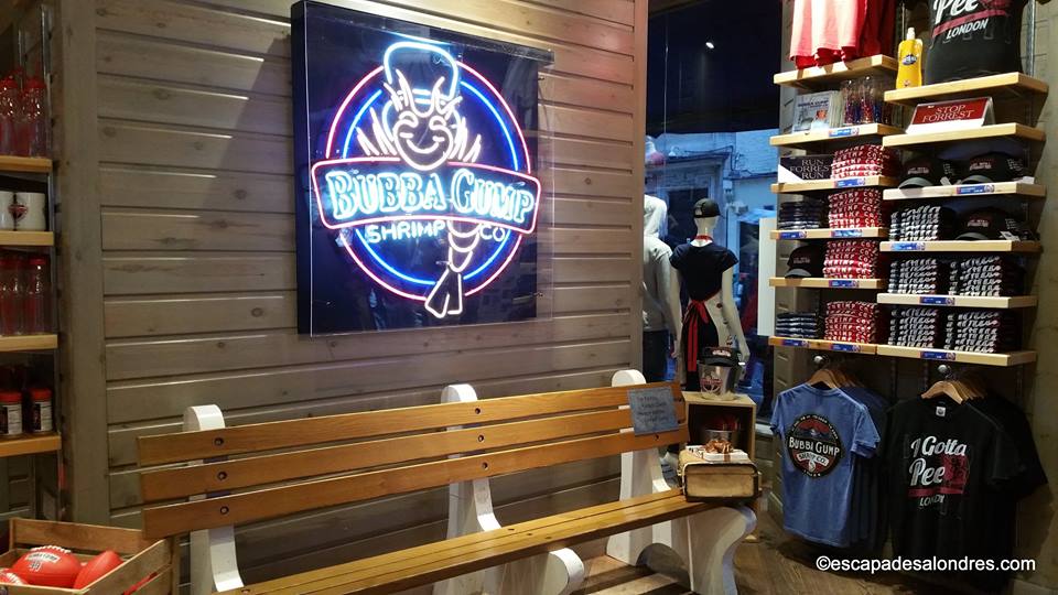 Bubba gump shrimp co restaurant londres