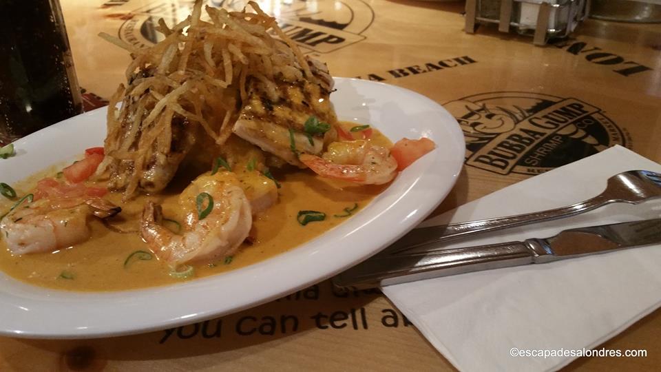 Bubba gump shrimp co restaurant londres