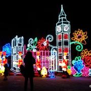 Chiswick house after dark Londres