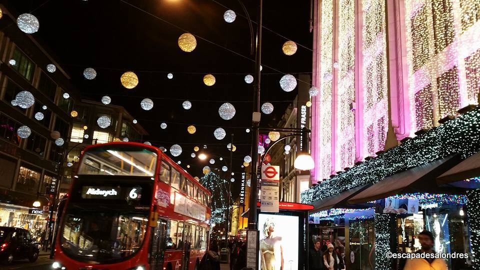 Christmas light London