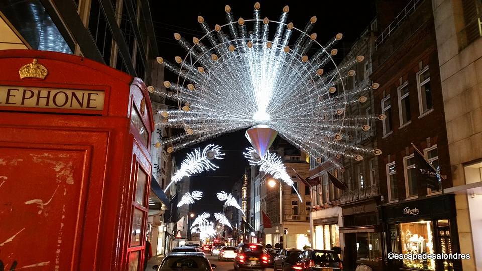 Christmas light London