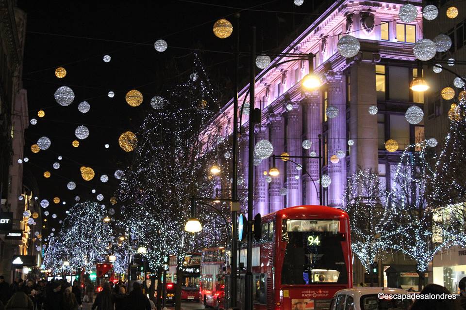Décoration de noël londres