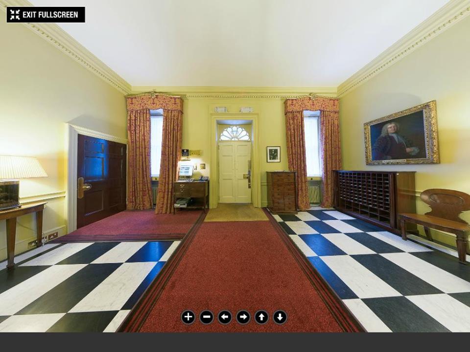 Downing street entrance hall©The Prime Minister's Office