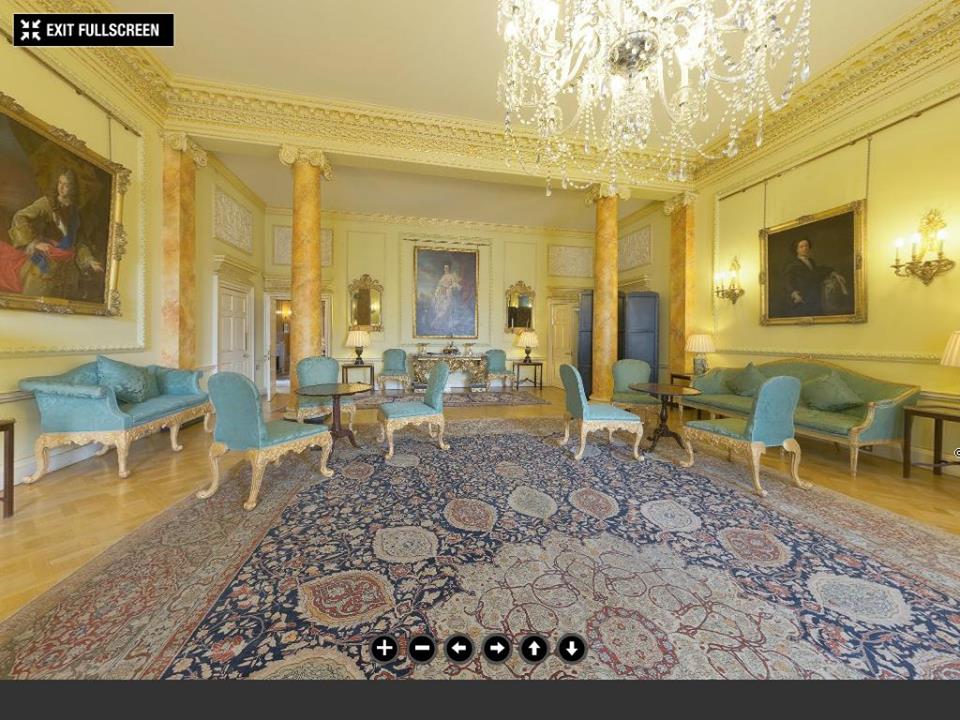 Downing street pillared room©The Prime Minister's Office