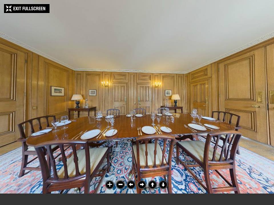 Downing street small dining room©The Prime Minister's Office