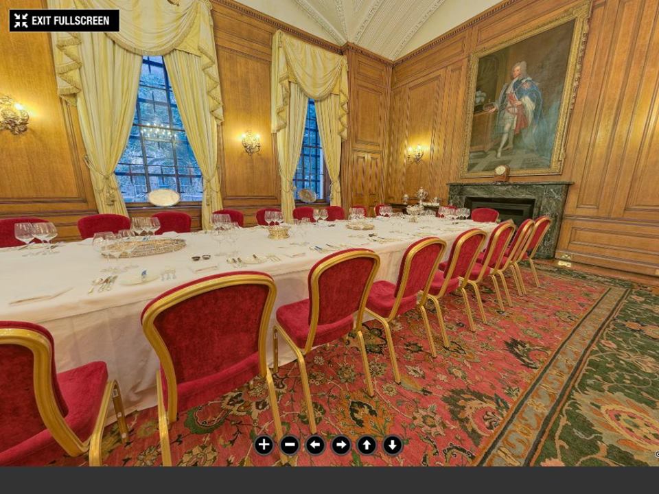 Downing street state dining room©The Prime Minister's Office