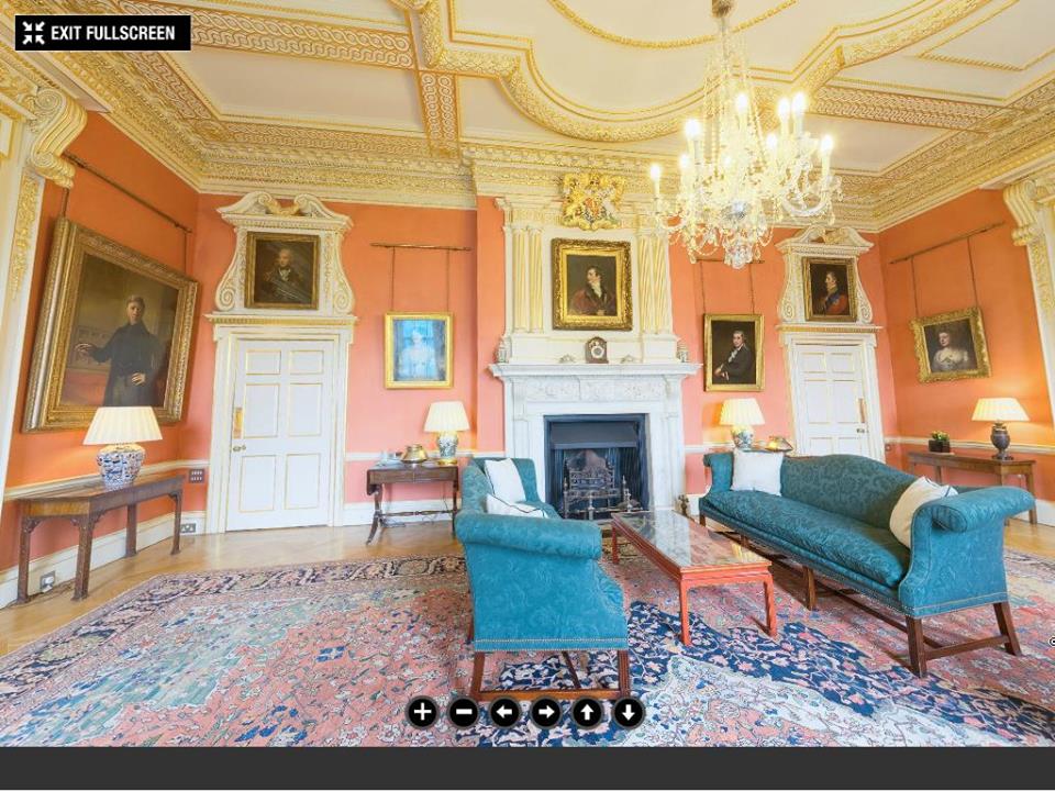 Downing street terracotta room©The Prime Minister's Office
