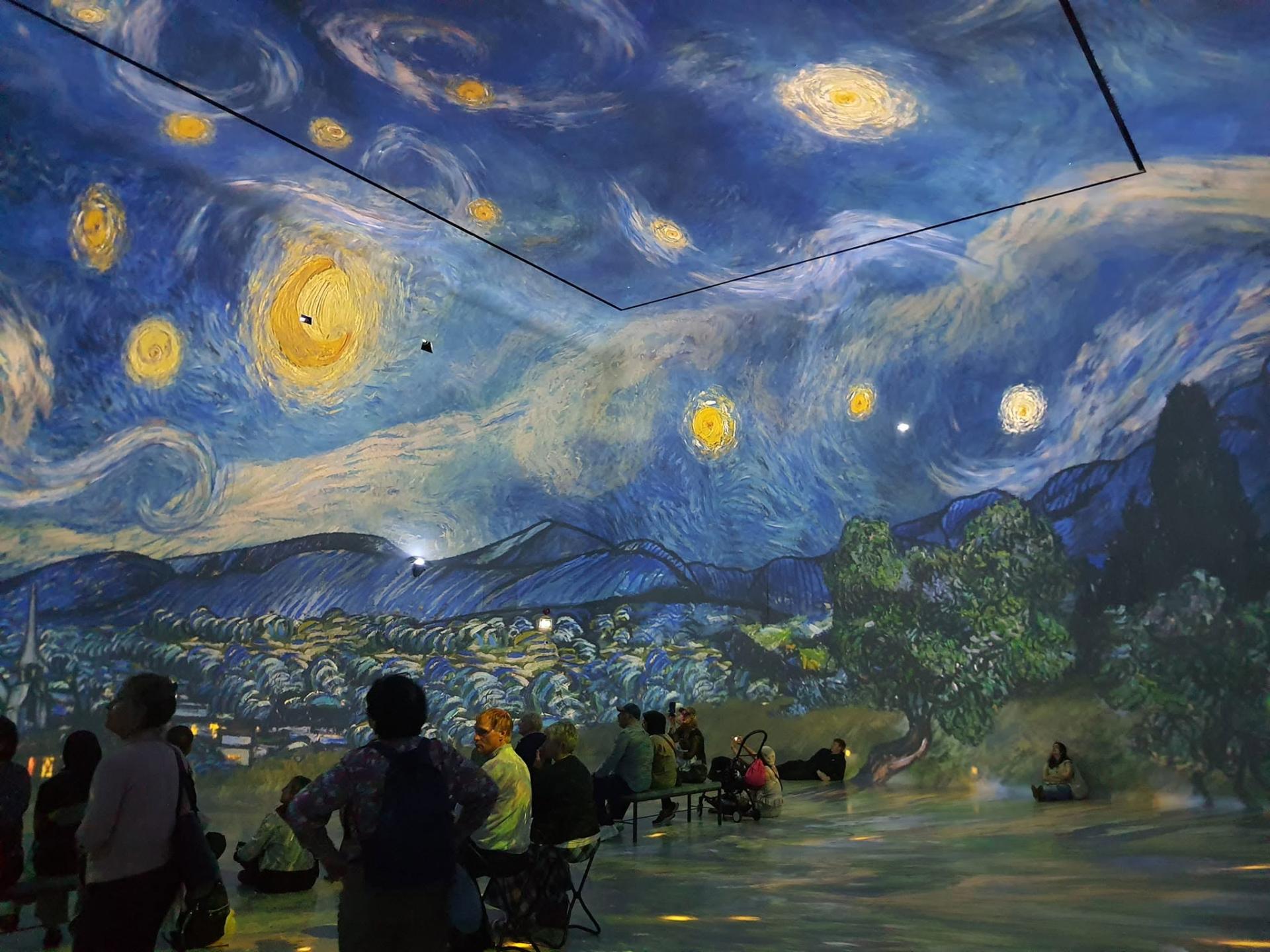 Frameless londres the world around The Starry Night Vincent van Gogh