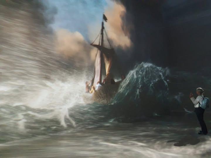 Frameless londres the world around us Christ in the Storm on the Sea