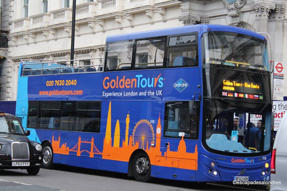 Golden tour of London