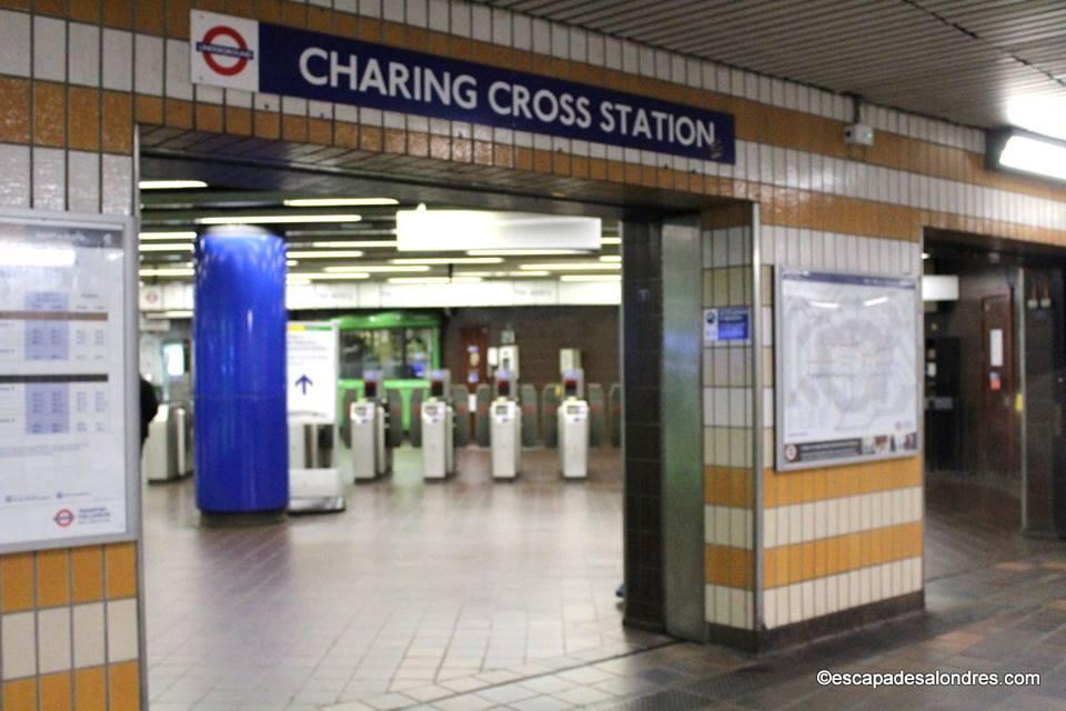 James Bond Charing Cross station