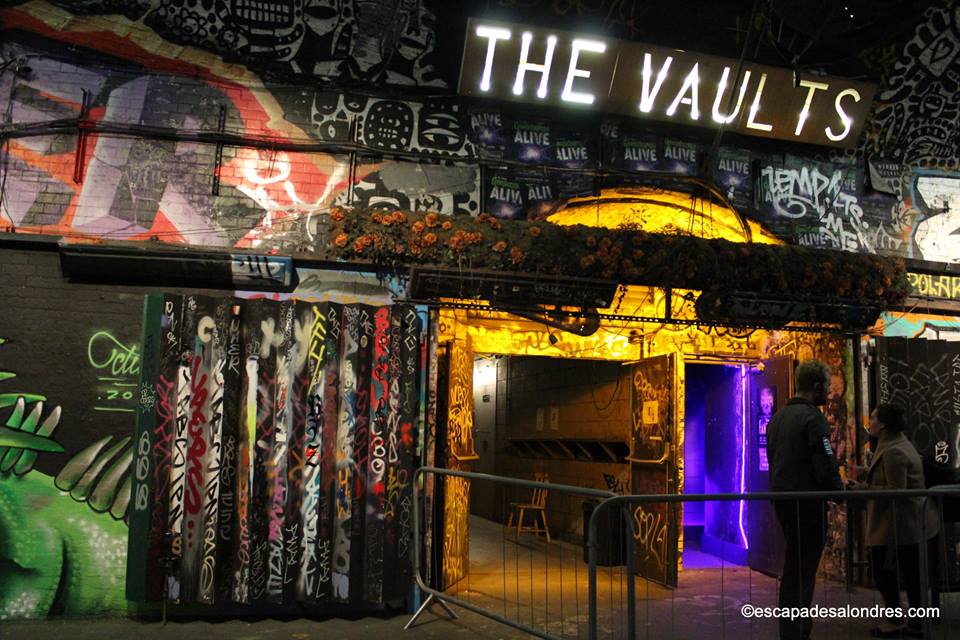 Leake street graffiti tunnel