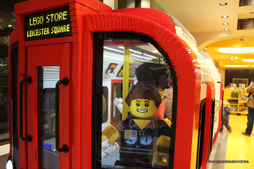 Lego store Leicester Square London