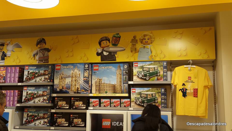 Lego store Leicester Square London