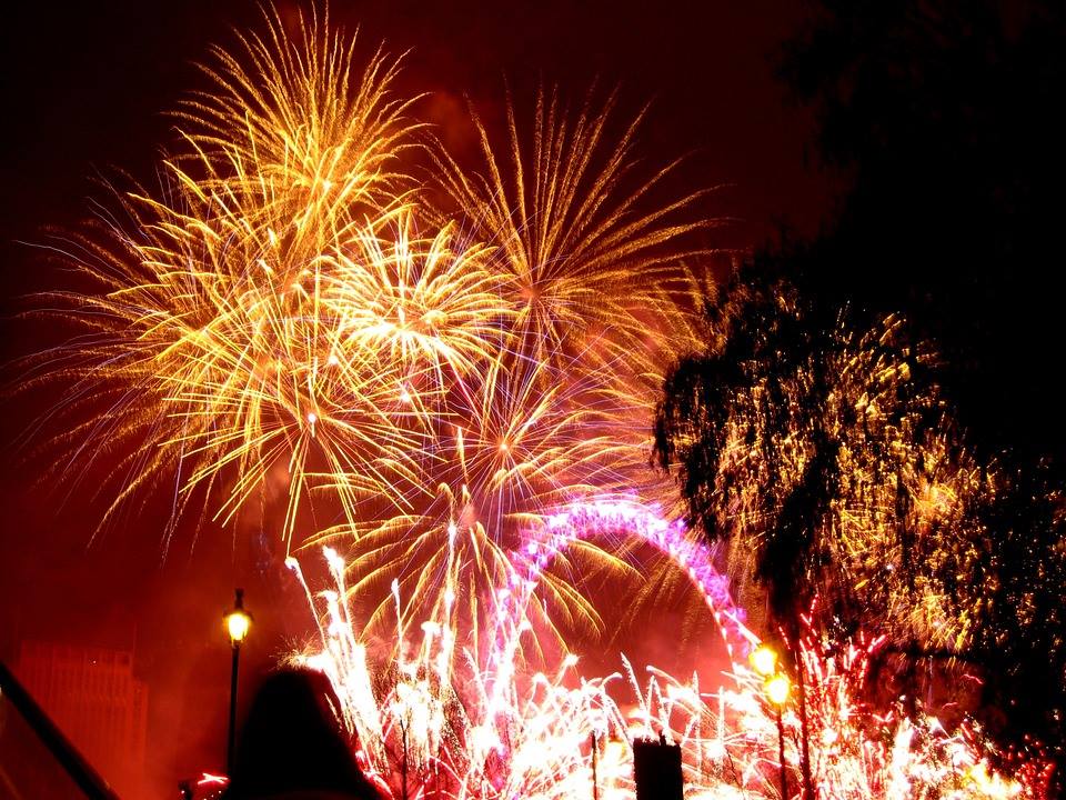 Vidéo London New Year's Eve Fireworks 2023