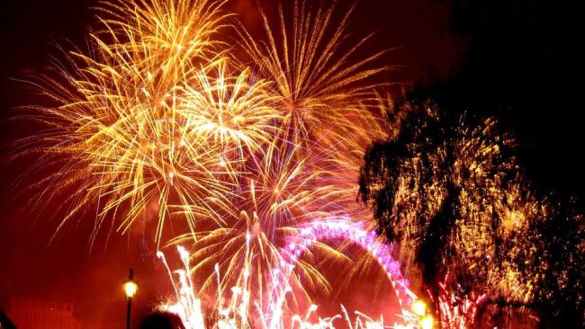 London firework