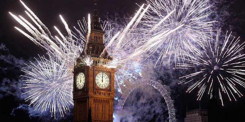 Nouvel an à Londres : Où regarder les feux d'artifices ?