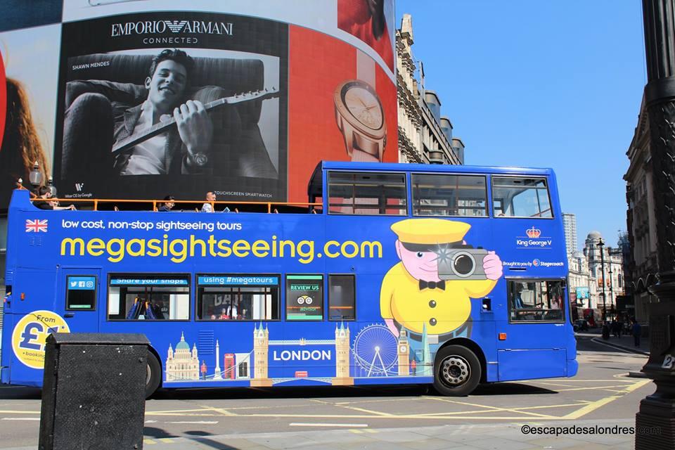 Megabus london sightseeing tour