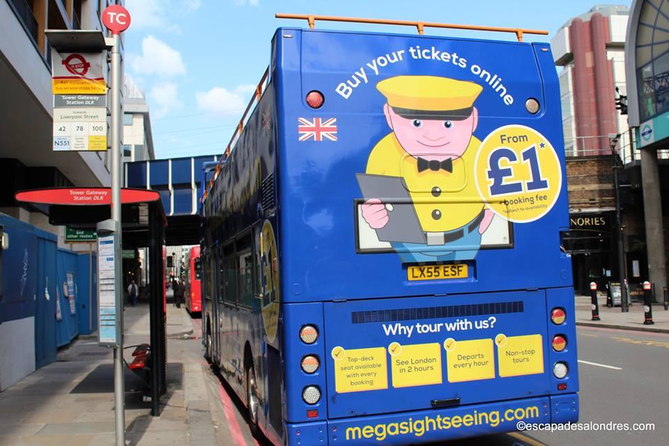 Megabus london sightseeing tour