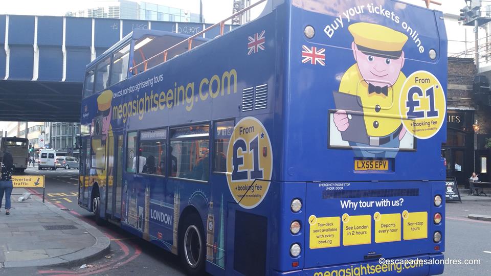 Megabus london sightseeing tour