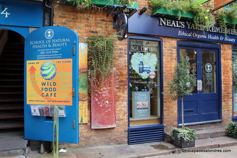 Neal's Yard Ce petit havre discret au centre de Londres