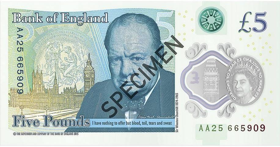 New Fiver©Bank of England