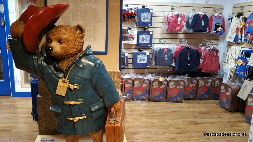 La boutique officielle du Paddington Bear à Londres