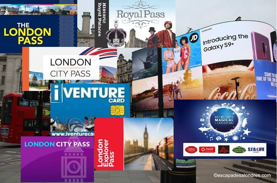 Pass touristques pour londres 2