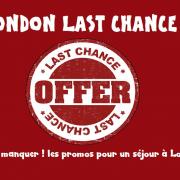 Promotions sejour londres