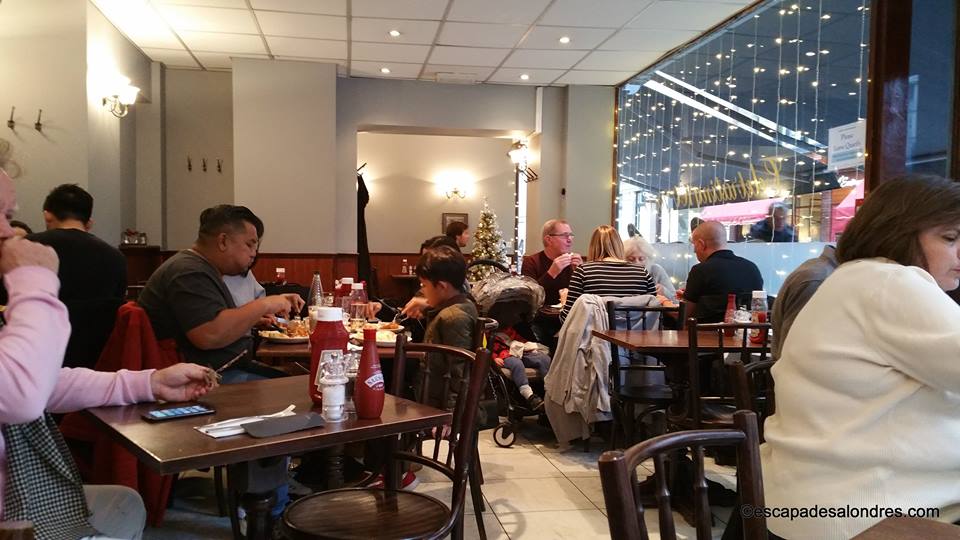 The golden hind fish and chips