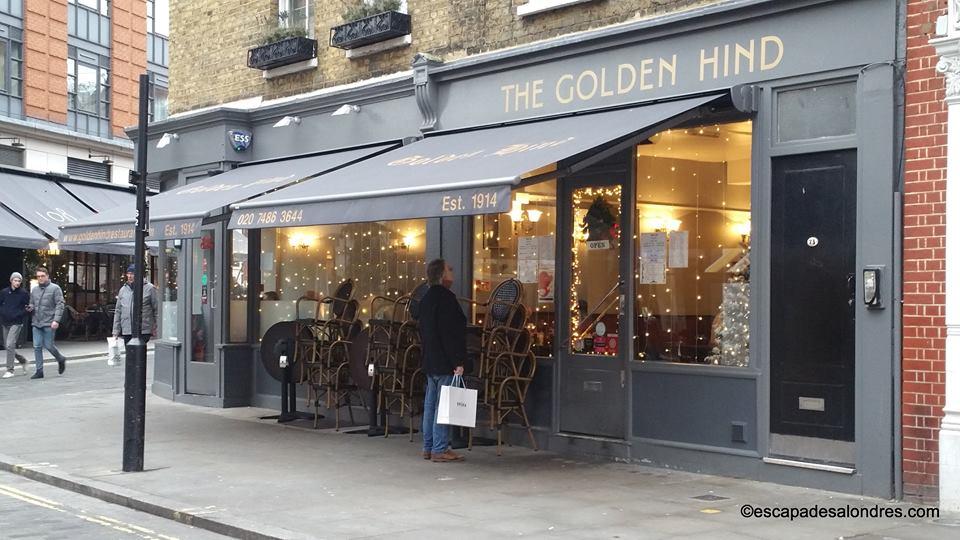 The golden hind fish and chips