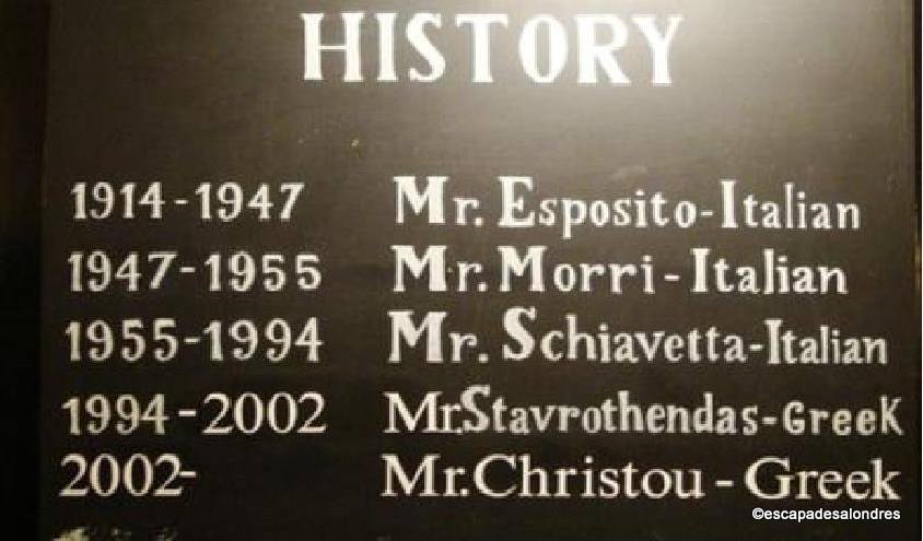 The golden hind fish and chips