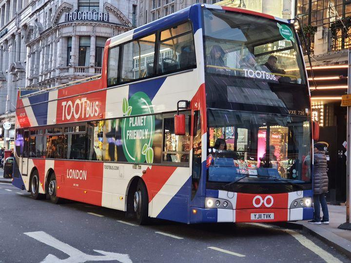 Tootbus tour london