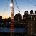 Up at the o2 Arena London