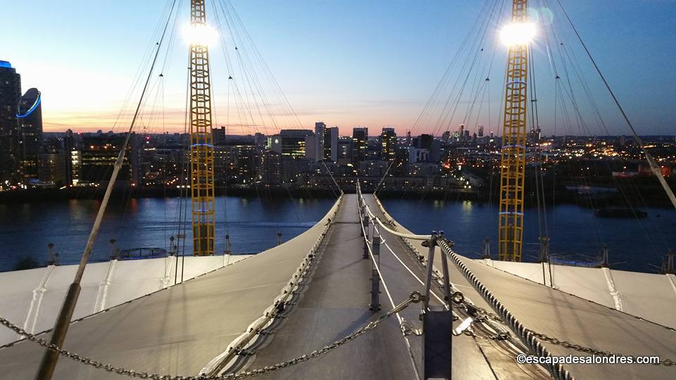 Up at the o2 london