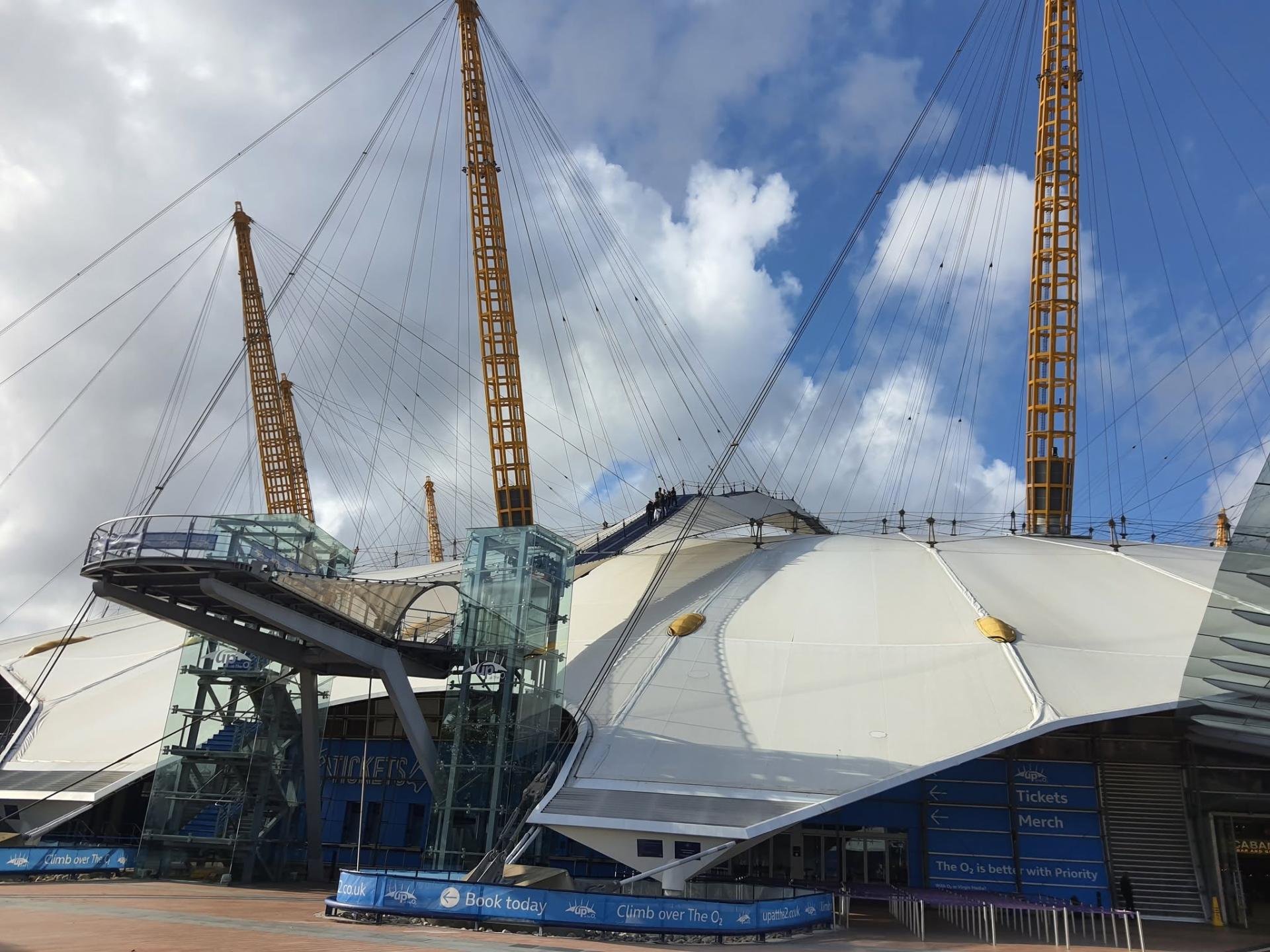 Up at the o2