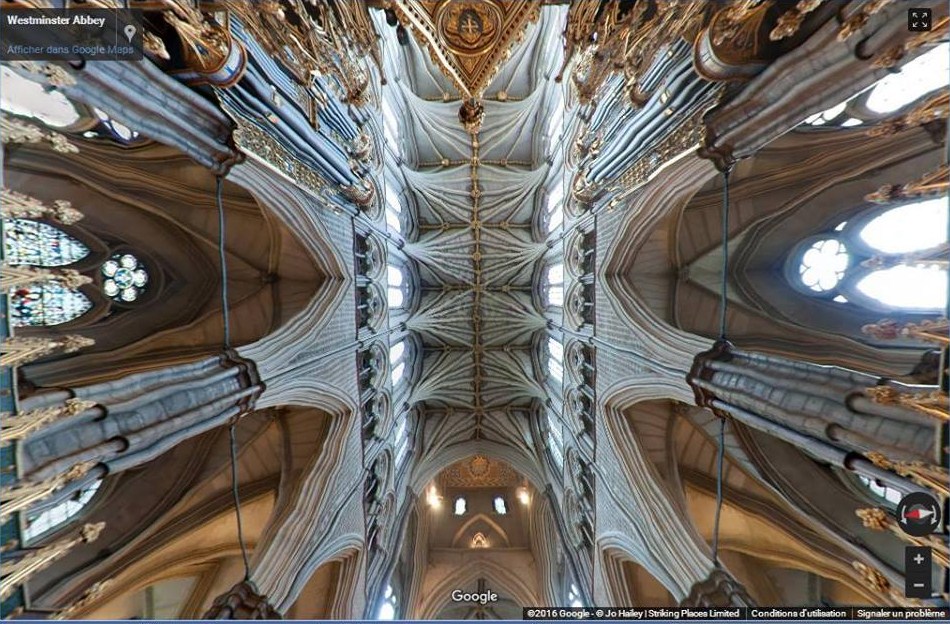 Westminster abbey image virtual google