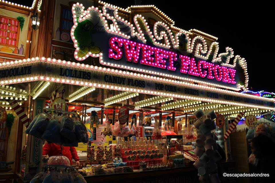 Winter wonderland christmas market